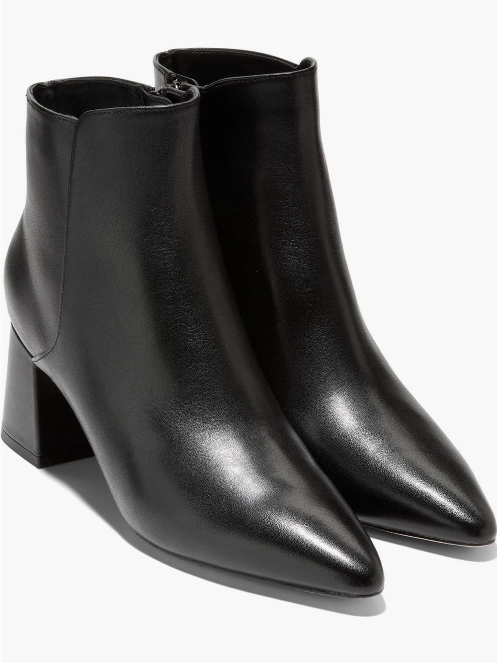 Cole Haan Black Ankle Booties